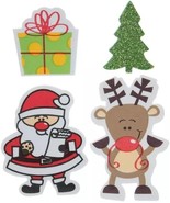 Christmas Santa &amp; Friends Foam Stickers - Santa, Reindeer, Present &amp; Tre... - €12,05 EUR