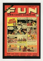New Fun Big Comic Magazine #1 4x5&quot; Cover Postcard 2010 DC Comics - $9.89