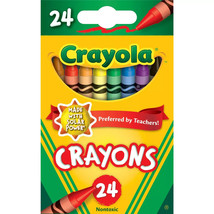 Classroom Set of 24 Crayola 24ct Kids Crayons Pack - £17.81 GBP