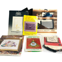 Cross Stitch &amp; Embroidery Kits Lot Of 6 Precious Moments Heirloom Vintage - £20.37 GBP