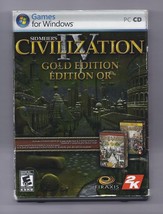 Sid Meier&#39;s Civilization IV: Gold Edition (PC, 2007) - £7.56 GBP