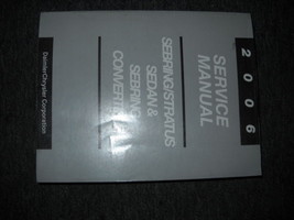 2006 Chrysler Sebring &amp; Convertible DODGE Stratus Service Shop Manual OEM - £57.35 GBP