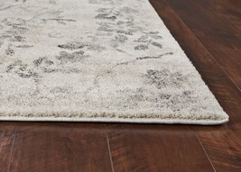9' X 13' Grey Machine Woven Distressed Floral Traditional Indoor Area Rug - $1,117.49