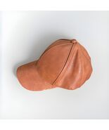 Brown Leather Baseball Cap Hat, Mens, Womans,  Adjustable Faux Leather V... - $20.71 CAD