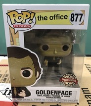 Funko Pop Golden Face Jim Halpert Television The Office Golden Face 877 - £39.07 GBP