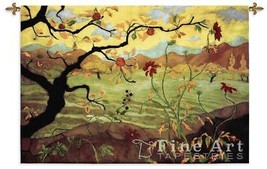 53x38 APPLE TREE Fruit Asian Tapestry Wall Hanging - £140.17 GBP