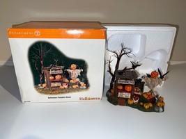 Department 56 Village Accessories Halloween Pumpkin Stand EXCELLENT Condition - £47.62 GBP