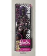 Barbie Fashionistas Doll # 125 Flora Dress Purple Hair Curvy Body A.A Doll - £12.85 GBP