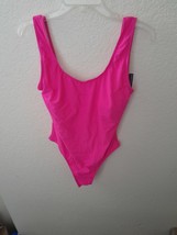 Summer Mae Women&#39;s Pink One-Piece Swimsuit With U-Shaped Back, Size L. .  - £15.98 GBP