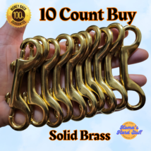 2 5/8&quot; Marine Grade solid brass snap hook. - $19.82