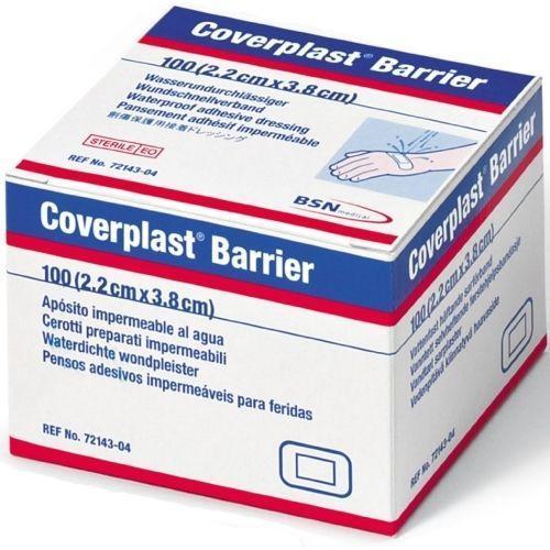 Coverplast Barrier Waterproof Adhesive Dressing 2.2cm x 3.8cm x 100