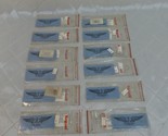 US Navy Air Warfare Wing Patches Iron on VTG NOS Lot of 60 New in Bags V... - £41.76 GBP