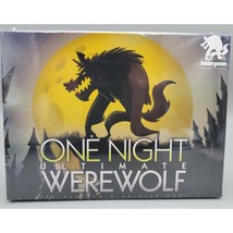 One Night Ultimate Werewolf Board Game 3-10 Players Ages 14+ 10 Minute Game NIB - £11.02 GBP