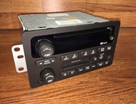 Unlocked 02-03 Chevy Trailblazer S10 / GMC Envoy Cd Cassette Radio WARRANTY OEM - £151.48 GBP