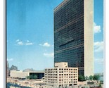 United Nations Building New York NY NYC UNP Chrome Postcard V1 - £2.30 GBP