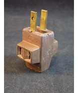 GE ELECTRICAL PLUG EXPANDER Vintage 2 Prong Male to 3 Female 2 Prongs 15... - $12.16 CAD