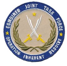Combined Joint Task Force Operation Inherent Resolve Hook Patch - £7.80 GBP