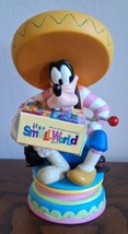 2000 DISNEYANA Convention LE It&#39;s A Small World Goofy&#39;s Magical Music Bo... - £61.85 GBP