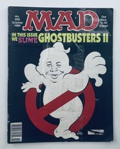 Mad Magazine October 1989 No. 290 We Slime Ghostbusters II 2.0 Good No L... - $9.45