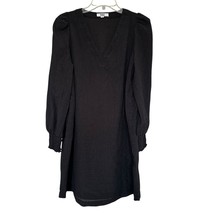 BB Dakota Steve Madden Womens Shift Dress Size M Black Mini Smocked Slee... - $21.66