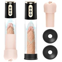 Penis Vacuum Pump, With Electric High-Vacuum For Penis Enlargement Extend Sex To - £37.91 GBP