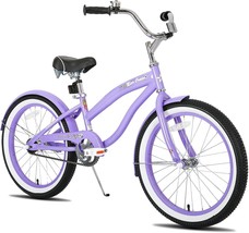 Joystar 20&quot; 24&quot; 26&quot; Beach Cruiser Bikes With Coaster Brakes For Women, Men, And - £207.34 GBP