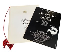 The Phantom of The Opera Souvenir Book 1988 Broadway Majestic Theatre - £11.69 GBP