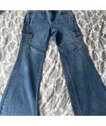 Vanilla Star Blue Flare Wide Leg Jeans - $15.00