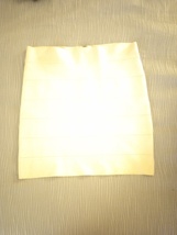 Bebe  short skirt tan color women fashion lady clothes Bebe bandage bodycon  - £15.73 GBP