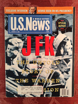U S NEWS World Report Magazine August 17 1992 JFK Special report Warren Commissi - £11.38 GBP