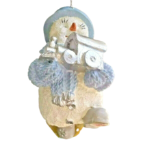 Encore Snow Buddies Buddy Flurry w/ Engine Christmas Ornament 94276 NOS 1999 VTG - £7.50 GBP