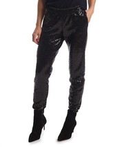 Commando sequin jogger pants in Black - size XL - £126.34 GBP