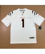 Nike Ja&#39;Marr Chase White Sz XXXL Cincinnati Bengals NFL Jersey Paul Brow... - £71.32 GBP
