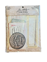 NEW Tim Holtz Idea-ology COLLECTOR Layers Die-Cut Pieces - 33 pieces - T... - $9.70
