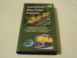 Train VHS    California Mountain Passes    2000 - £11.40 GBP