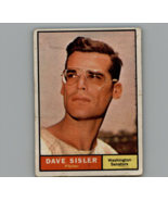 1961 Topps Dave Sisler    #239 Washington Senators - £3.10 GBP