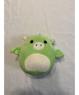 Squishmallows Dexter the Green Dragon 5&quot; Soft Plush Kelly Toy Stuffed An... - $7.85