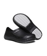 FULORIS Black Nurse Garden Restaurant Chef Shoes Slip Resistant Waterpro... - $39.59