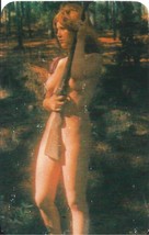 ⭕PORTUGAL POCKET CALENDAR - YEAR 1986 - SEXY GIRL - $79.02 MXN
