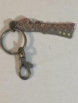 Princess Metal Keychain Pink Small J1 - $5.93