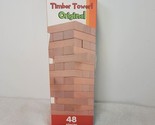 CoolToys Timber Tower Wood Block Stacking Game - Original Edition 48 Pieces - £11.76 GBP