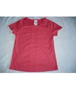 Athletic Works Girls Active T Shirt Mesh Back Size X-Large (14-16)  Cora... - $197.00 MXN