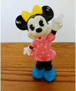 Vtg. 1980&#39;s ceramic Minnie Mouse Disney Japan figurine - $278.46 MXN