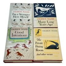 Ogden Nash Maurice Sendak Lot 4 Book HC DJ Dining Good Many Years Strang... - $116.80