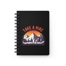 Personalized Spiral Journal: Take a Hike Hammock Sunset Design, Glossy L... - £15.58 GBP
