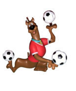 Scooby-Doo Heads-Up Play 2004 Hallmark Keepsake Ornament - $12.75