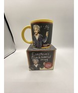 Albert Einstein&#39;s Blackboard Mug w/ Chalk Gift Coffee Cup New Unique Gift - £8.39 GBP