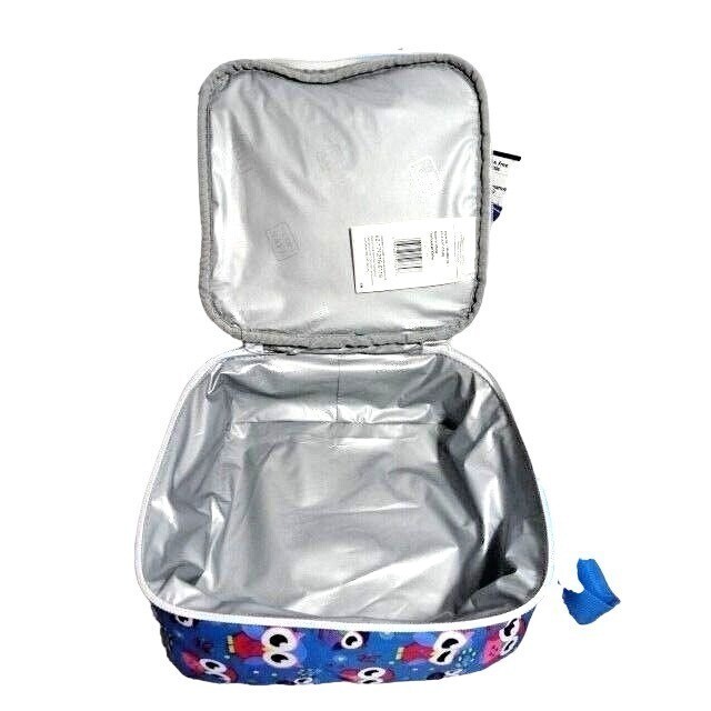 Arctic Zone Blue Owls Insulated Lunch Kit Food Container Tumbler Ice Pack Gift Item image 4