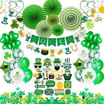 St Patricks Day Decorations, 92 Pcs St Patricks Day Accessories for Irish Party - £17.86 GBP