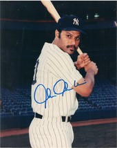 Chris Chambliss Yankees autograph 8x10 photo NYY batting pose - £12.57 GBP